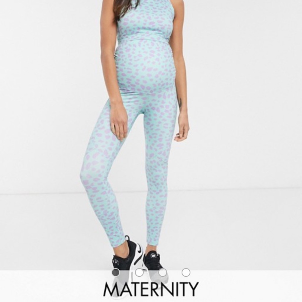 ASOS animal print leggings-like new